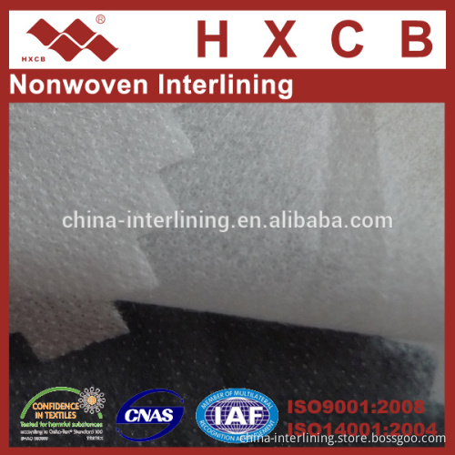 (8040wg)20%Polyester 80%Nylon Waterproof NonWoven Interfacing In Apparel